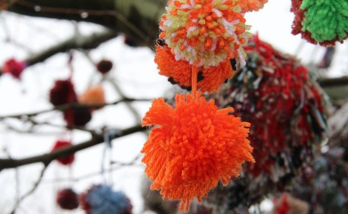 All the trees should be dressed by tomorrow afternoon as the rain hopefully clears. All the trees should be dressed by tomorrow afternoon as the rain hopefully clears.